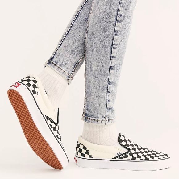 Vans Shoes - Vans Classic Checkered Slip-On